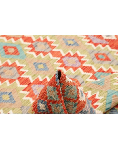 Tappeto Kilim Afghanistan marrone 179x223