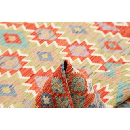 Tappeto Kilim Afghanistan marrone 179x223