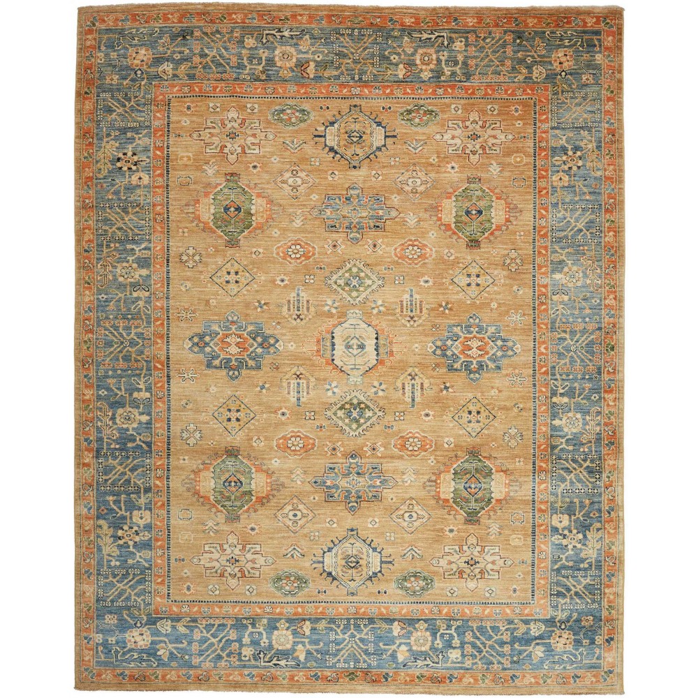 Tappeto Zigler Fine Pakistan marrone azzurro 245x309 Tappeto Zigler Fine Pakistan marrone azzurro 245x309