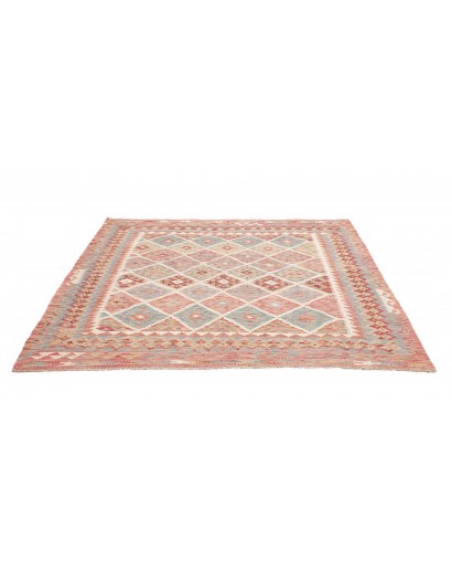 Tappeto Kilim Afghanistan marrone beige 200x199