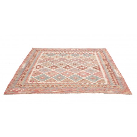 Tappeto Kilim Afghanistan marrone beige 200x199