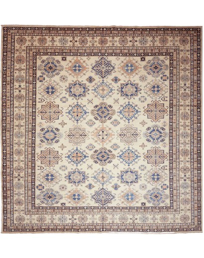 Tappeto Kazak Fine Pakistan beige grigio 302x307
