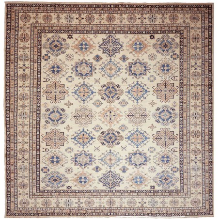 Tappeto Kazak Fine Pakistan beige grigio 302x307