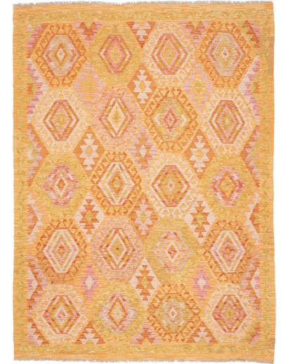 Tappeto Kilim Afghanistan marrone 174x236