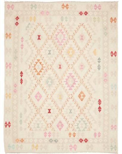 Tappeto Kilim Afghanistan bianco 177x235