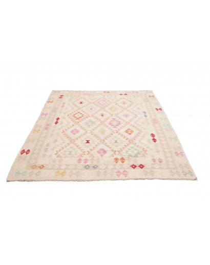 Tappeto Kilim Afghanistan bianco 177x235