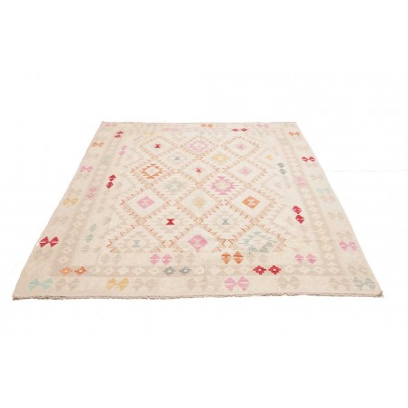 Tappeto Kilim Afghanistan bianco 177x235