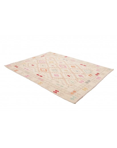 Tappeto Kilim Afghanistan bianco 177x235