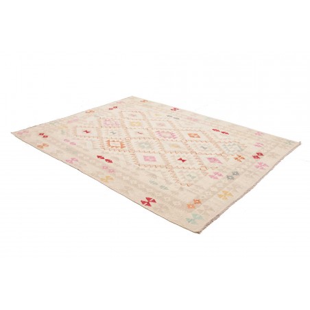 Tappeto Kilim Afghanistan bianco 177x235
