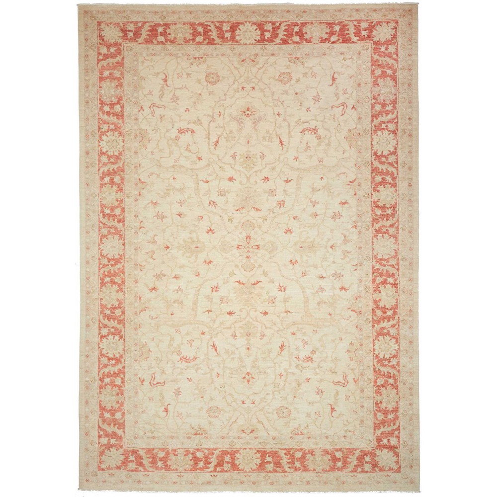 Tappeto Zigler Fine Pakistan marrone beige 243x352 Tappeto Zigler Fine Pakistan marrone beige 243x352