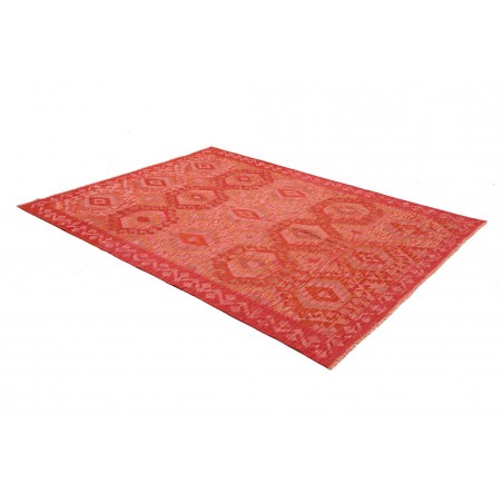 Tappeto Kilim Afghanistan rosso 174x239