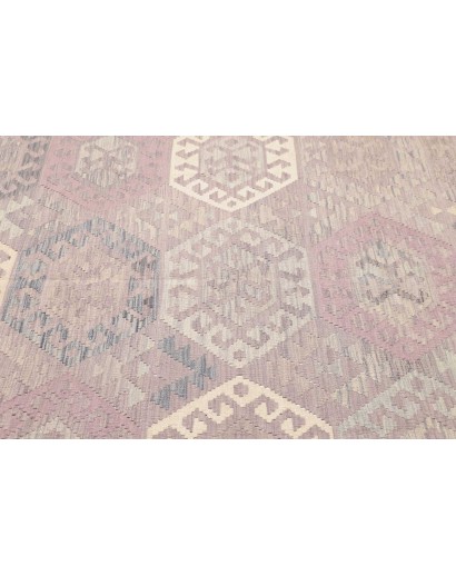 Tappeto Kilim Afghanistan beige bianco 177x240