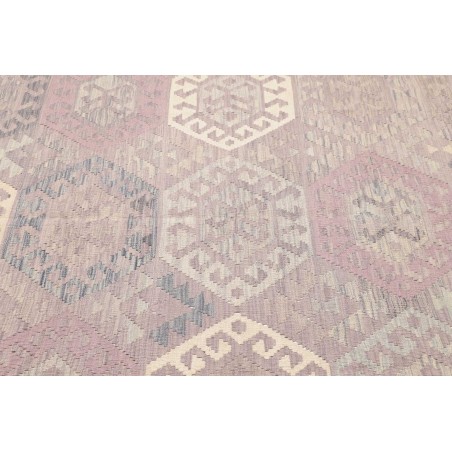 Tappeto Kilim Afghanistan beige bianco 177x240