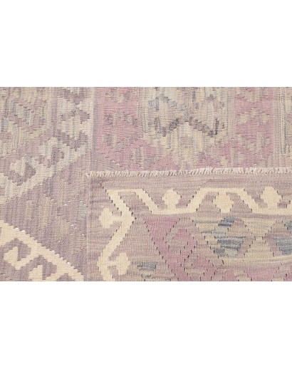 Tappeto Kilim Afghanistan beige bianco 177x240