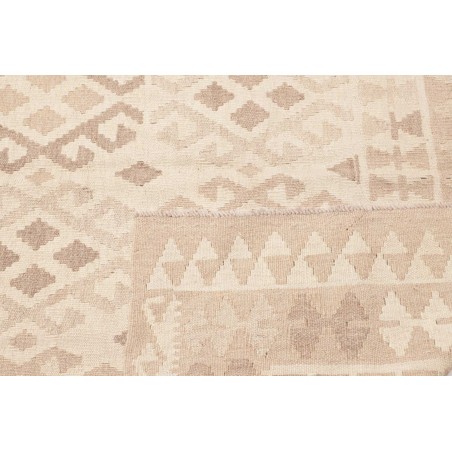 Tappeto Kilim Afghanistan bianco marrone 178x253