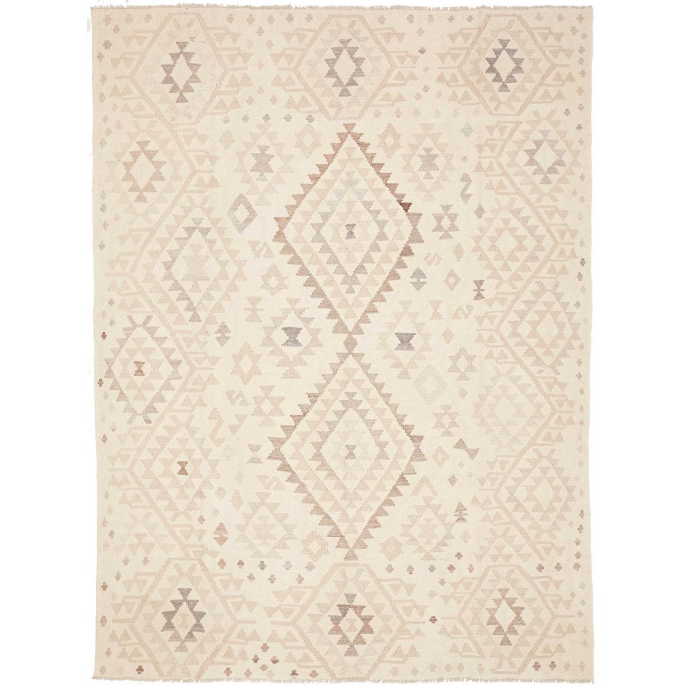 Tappeto Kilim Afghanistan bianco 181x241