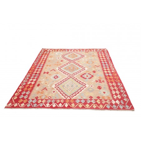 Tappeto Kilim Afghanistan beige marrone 173x235