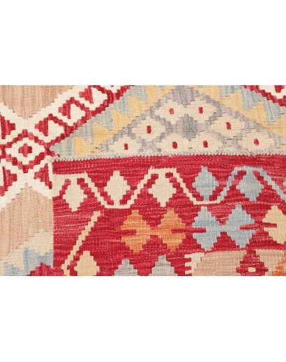 Tappeto Kilim Afghanistan beige marrone 173x235