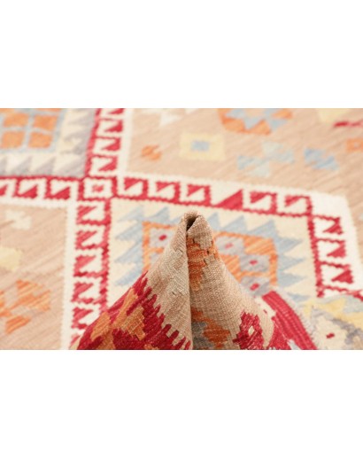 Tappeto Kilim Afghanistan beige marrone 173x235
