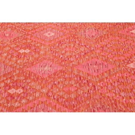 Tappeto Kilim Afghanistan rosso arancione 180x246