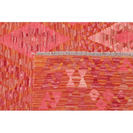 Tappeto Kilim Afghanistan rosso arancione 180x246