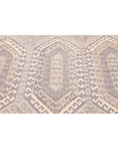 Tappeto Kilim Afghanistan beige bianco 177x241