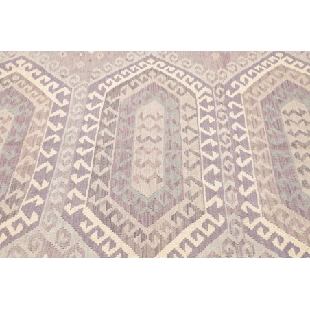 Tappeto Kilim Afghanistan beige bianco 177x241