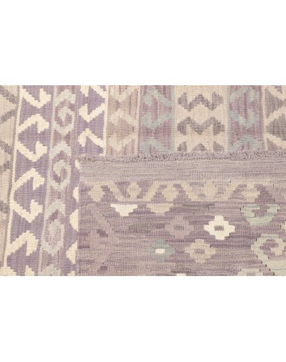 Tappeto Kilim Afghanistan beige bianco 177x241