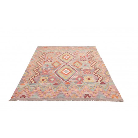 Tappeto Kilim Afghanistan beige marrone 150x198