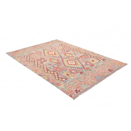 Tappeto Kilim Afghanistan beige marrone 150x198