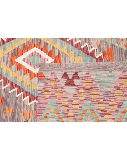 Tappeto Kilim Afghanistan beige marrone 150x198