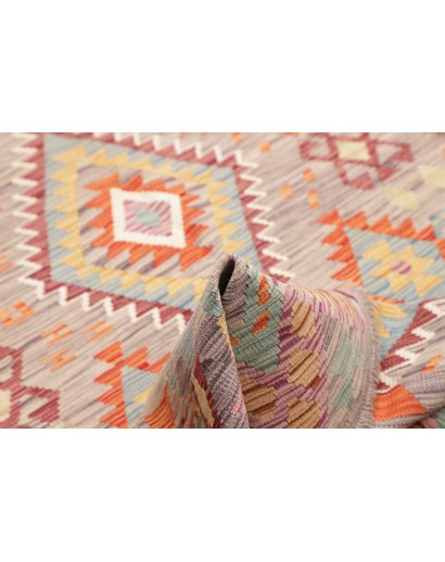 Tappeto Kilim Afghanistan beige marrone 150x198