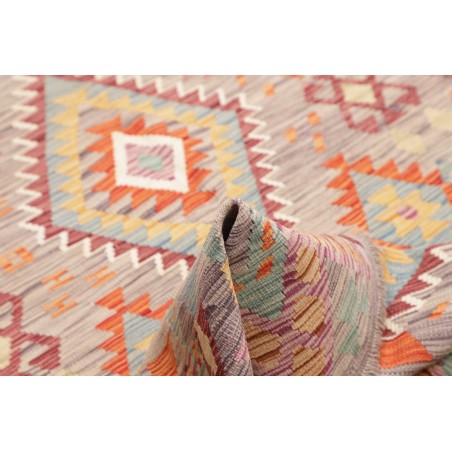 Tappeto Kilim Afghanistan beige marrone 150x198