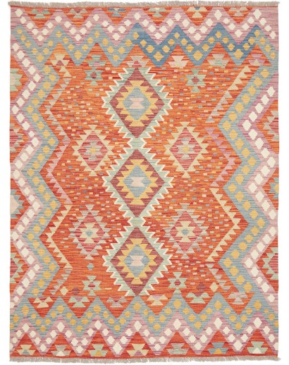 Tappeto Kilim Afghanistan marrone 152x201