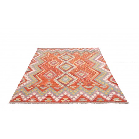 Tappeto Kilim Afghanistan marrone 152x201