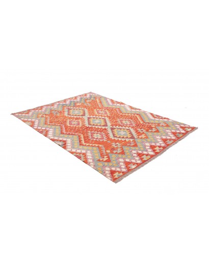 Tappeto Kilim Afghanistan marrone 152x201