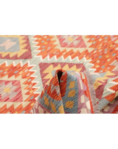 Tappeto Kilim Afghanistan marrone 152x201