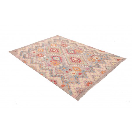 Tappeto Kilim Afghanistan beige marrone 149x201