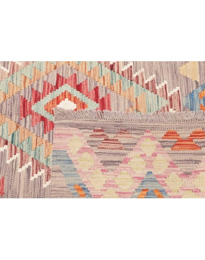 Tappeto Kilim Afghanistan beige marrone 149x201