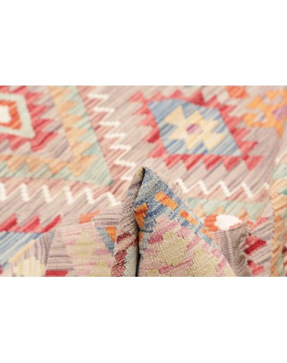 Tappeto Kilim Afghanistan beige marrone 149x201