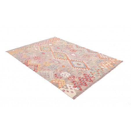 Tappeto Kilim Afghanistan beige marrone 149x199