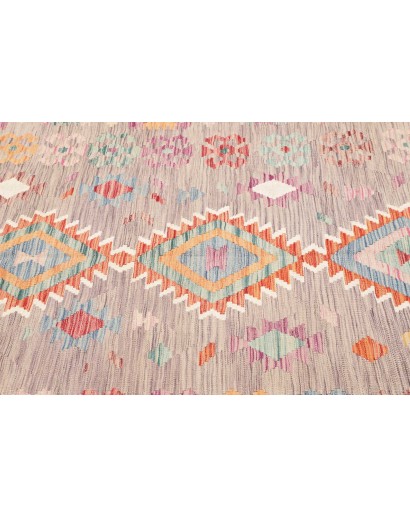 Tappeto Kilim Afghanistan beige marrone 149x199