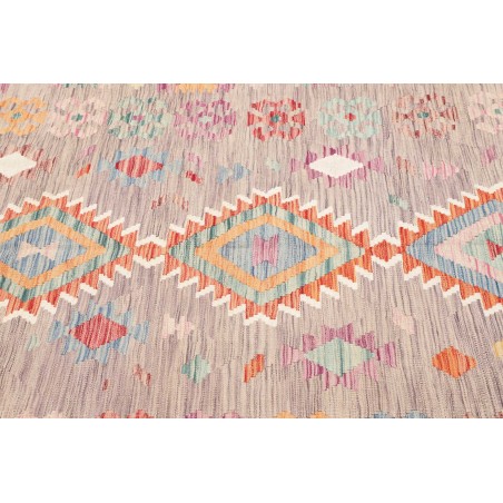 Tappeto Kilim Afghanistan beige marrone 149x199