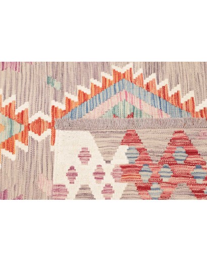 Tappeto Kilim Afghanistan beige marrone 149x199