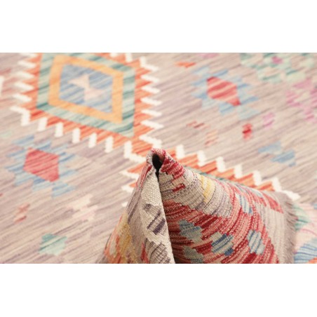 Tappeto Kilim Afghanistan beige marrone 149x199