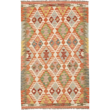 Tappeto Kilim Afghanistan marrone 83x130