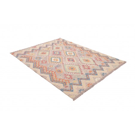 Tappeto Kilim Afghanistan beige marrone 152x195