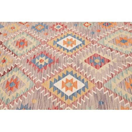 Tappeto Kilim Afghanistan beige marrone 152x195
