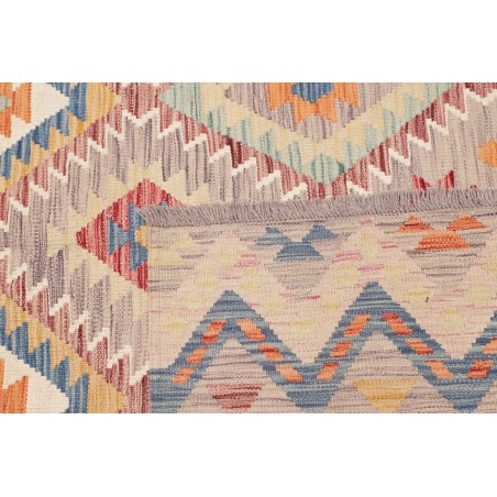 Tappeto Kilim Afghanistan beige marrone 152x195