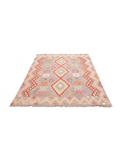 Tappeto Kilim Afghanistan beige marrone 152x210